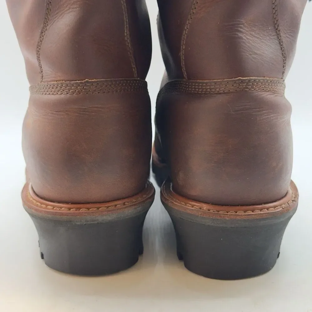 Red Wing LoggerMax 620 Boots Men's 13D Brown Waterproof Leather ASTMF2892-11 EH